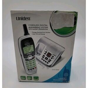 Uniden EXAI 8580 Cordless Digital Answering System w/ Handset Speakerphone